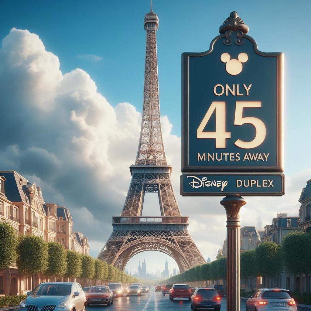 Duplex Disney 쿠브레 외부 사진